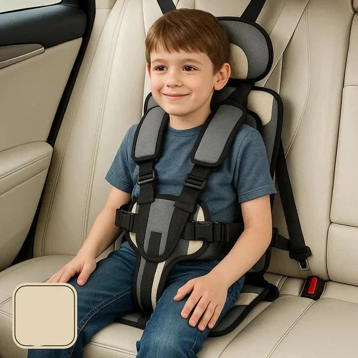 Child Travel Seat with Five-Point Harness and Foldable Lightweight Design Valideals Outlet