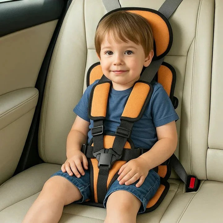 Child Travel Seat with Five-Point Harness and Foldable Lightweight Design Valideals Outlet