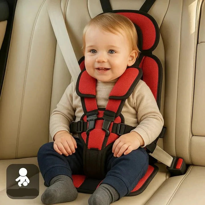 Child Travel Seat with Five-Point Harness and Foldable Lightweight Design Valideals Outlet