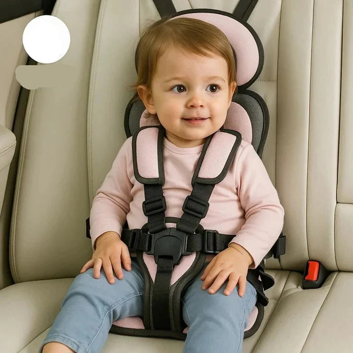 Child Travel Seat with Five-Point Harness and Foldable Lightweight Design Valideals Outlet