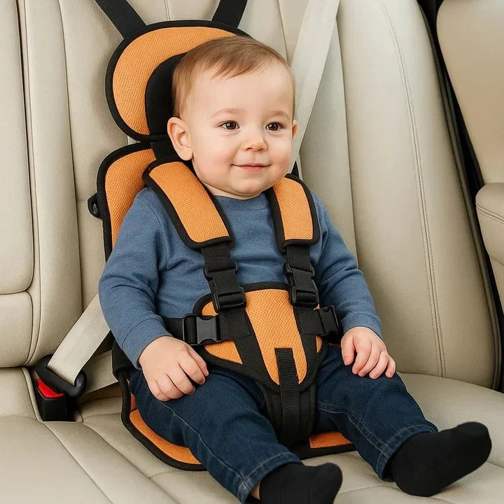 Child Travel Seat with Five-Point Harness and Foldable Lightweight Design Valideals Outlet