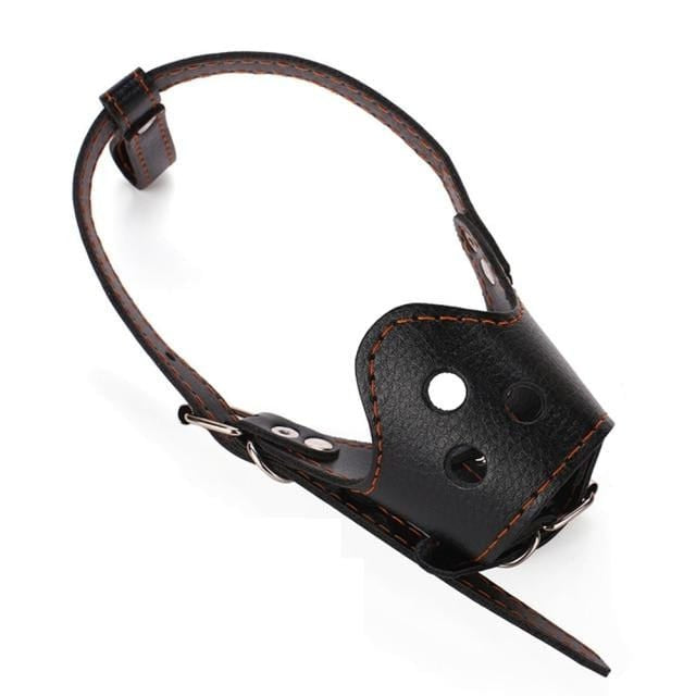 Adjustable Dog Muzzle with Mesh and Leather, Anti-Slip Design Valideals Outlet