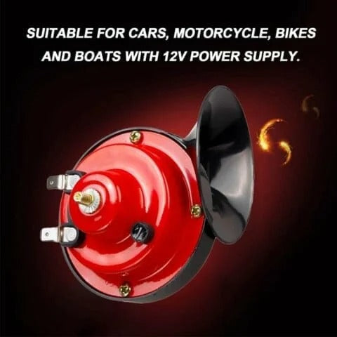 Compact 300dB Train Horn with Built-In Air Compressor for Trucks and Vehicles Valideals Outlet