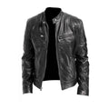 Leather Jacket for Men with Soft Lining and Lightweight PU Shell, XS to 3XL Valideals Outlet