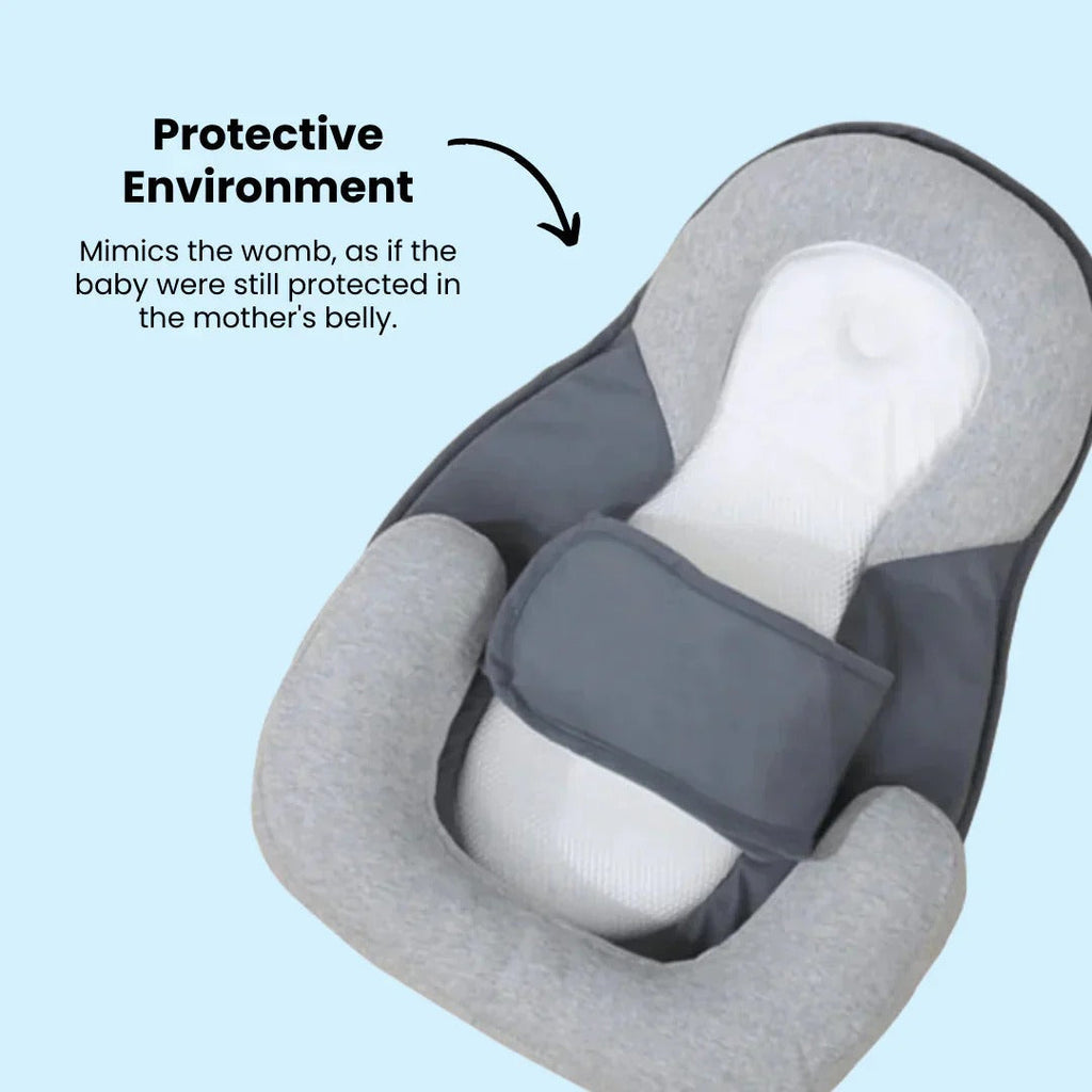Inclined Wedge Pillow with Breathable Material and Contoured Edges for Infants Valideals Outlet