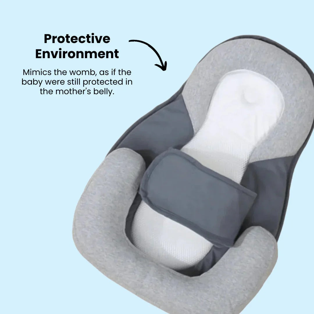 Inclined Wedge Pillow with Breathable Material and Contoured Edges for Infants Valideals Outlet