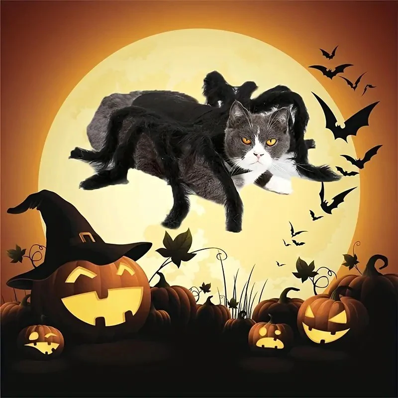 Dog Spider Costume with Sewn Realistic Legs and Cushioned Interior, Adjustable Fit Valideals Outlet