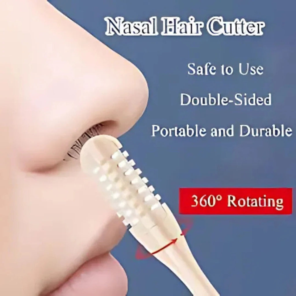 Rotating Nose Hair Trimmer with 360 Degree Head and Compact Handheld Design Valideals Outlet