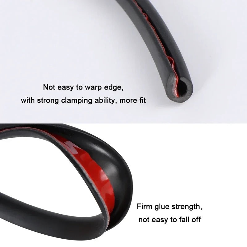 Door Edge Protector Strip with 16.4ft and Flexible Weather-Resistant Design for Cars Valideals Outlet