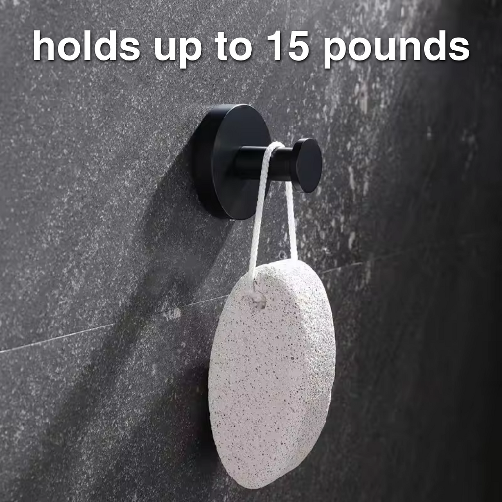 Suction Cup Hook with 15-Pound Hold and Toolless Installation for Glass, Tile, Metal Valideals Outlet