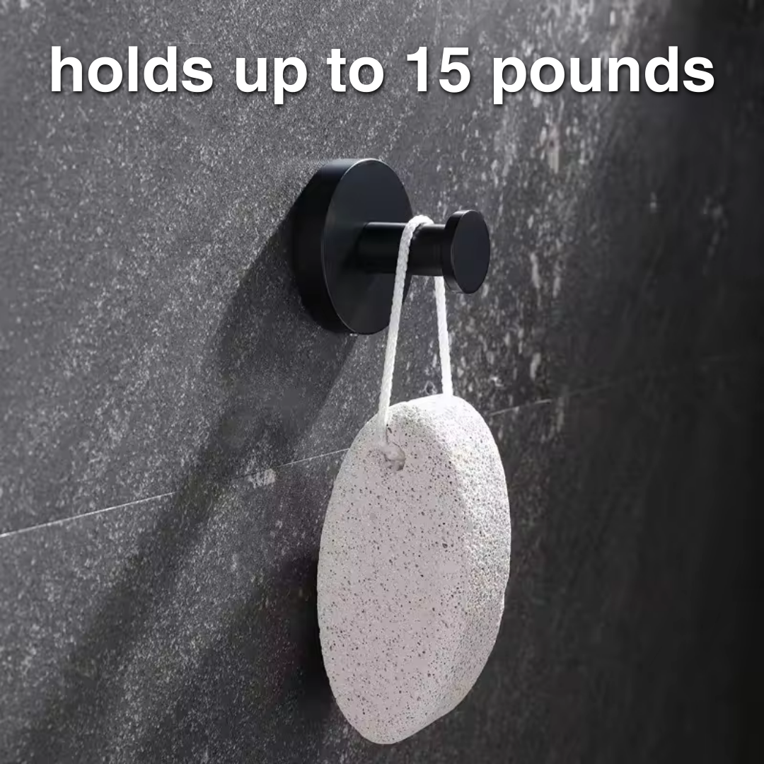 Suction Cup Hook with 15-Pound Hold and Toolless Installation for Glass, Tile, Metal Valideals Outlet