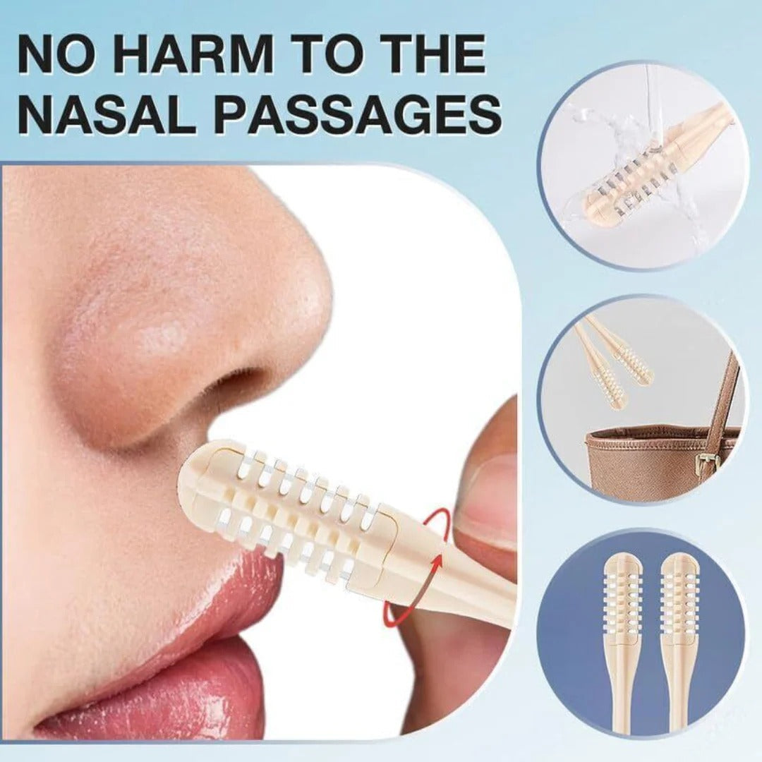 Rotating Nose Hair Trimmer with 360 Degree Head and Compact Handheld Design Valideals Outlet