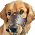Adjustable Dog Muzzle with Mesh and Leather, Anti-Slip Design Valideals Outlet