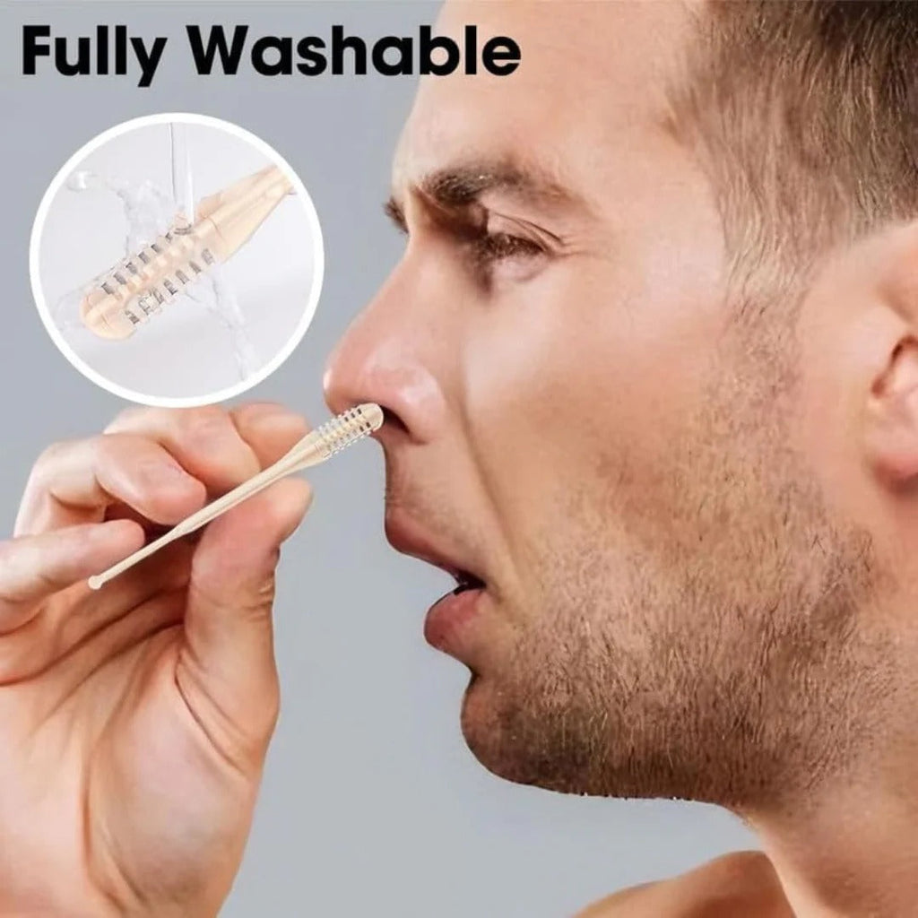 Rotating Nose Hair Trimmer with 360 Degree Head and Compact Handheld Design Valideals Outlet