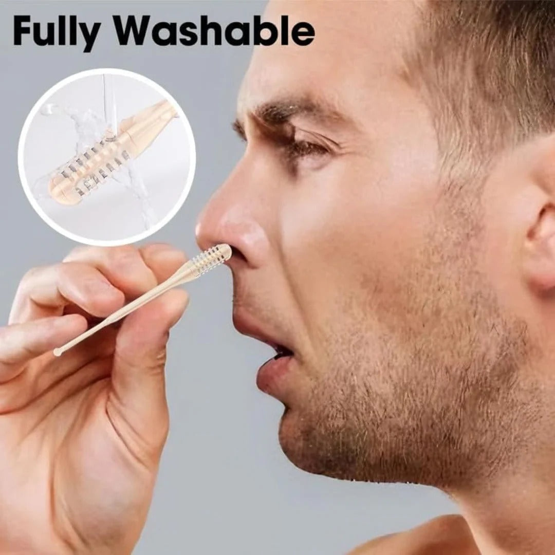 Rotating Nose Hair Trimmer with 360 Degree Head and Compact Handheld Design Valideals Outlet