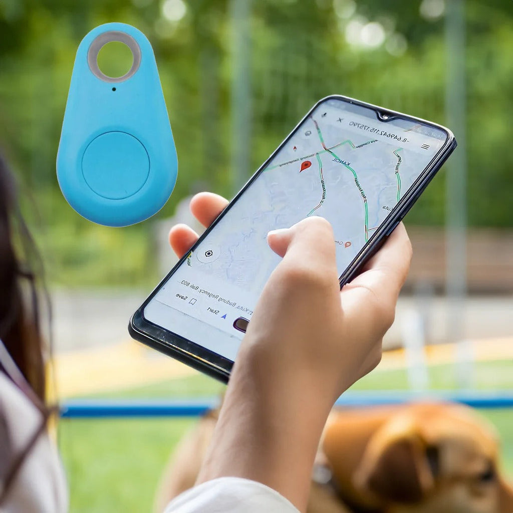 Pet GPS Tracker with Waterproof Design and 6-Month Standby, Coin-Size Tag Valideals Outlet