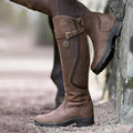 Women's Waterproof Long Boots with Side Zipper and Insulated Lining, 14 Inch Shaft Valideals Outlet