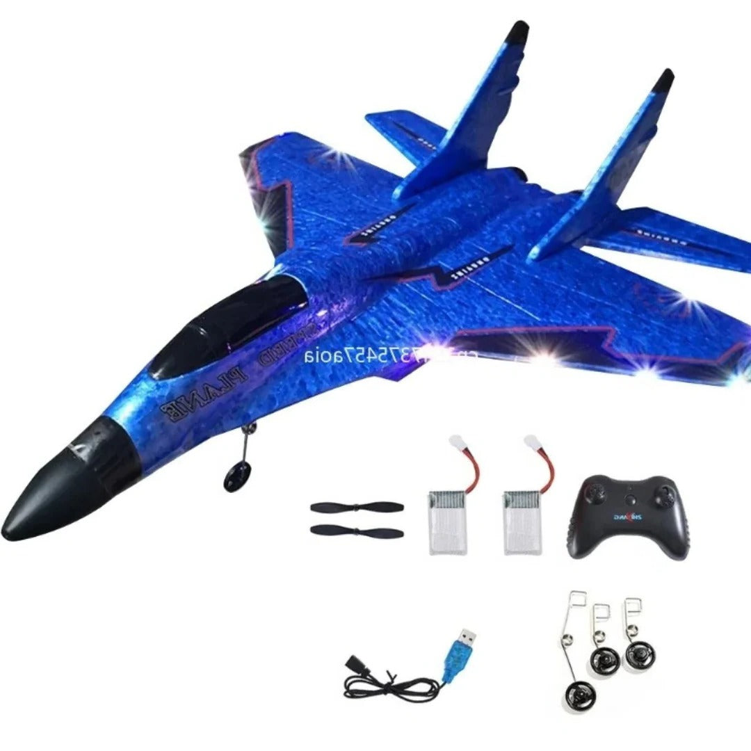Remote Control Airplane with Shatter Resistant Frame and Handheld Remote, Reinforced Gear Valideals Outlet