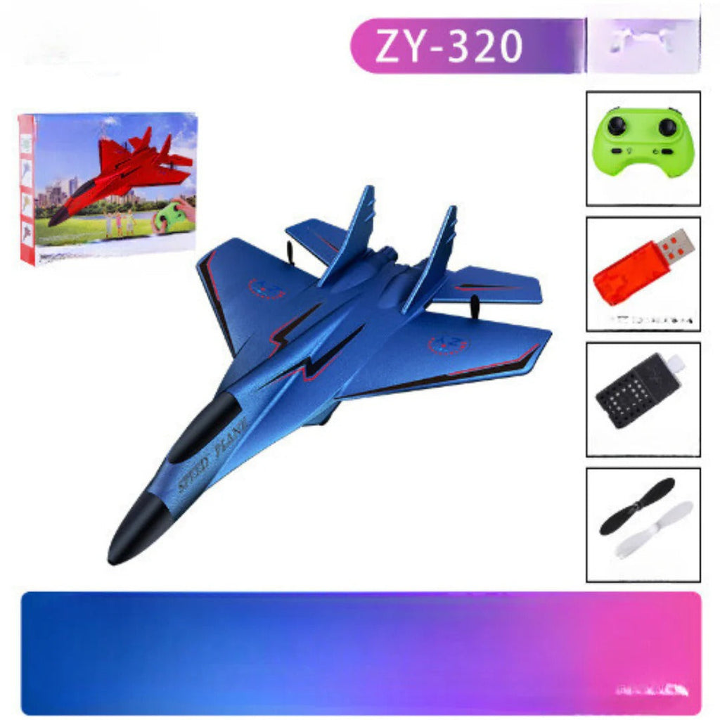Remote Control Airplane with Shatter Resistant Frame and Handheld Remote, Reinforced Gear Valideals Outlet