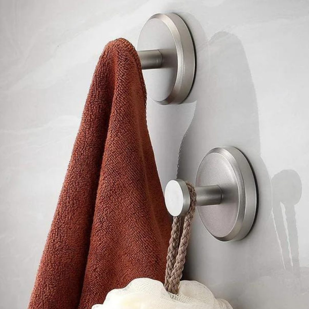 Suction Cup Hook with 15-Pound Hold and Toolless Installation for Glass, Tile, Metal Valideals Outlet