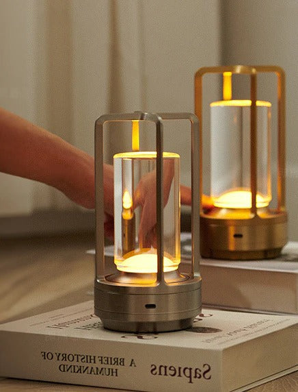 Cordless Table Lamp with 2000mAh Battery and Touch Stepless Dimming, Multi-Tone Lighting Valideals Outlet