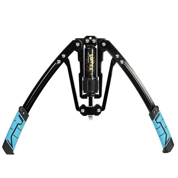 Adjustable Chest Exerciser with Hydraulic Resistance and Textured Grip Handles Valideals Outlet