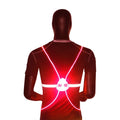 Reflective LED Safety Vest with 360 Degree Visibility and 3 Flash Modes, Removable Battery Valideals Outlet