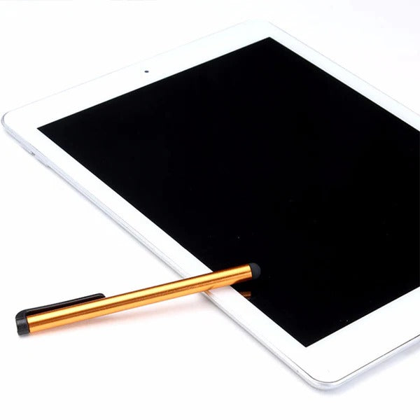 Capacitive Touch Screen Stylus Set with Soft Rubber Tips and Pen Grip, 10 Colors Valideals Outlet