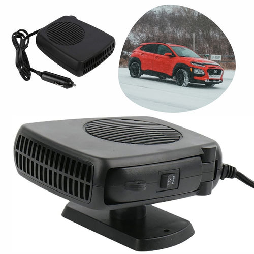 12V Car Heater with Ceramic Element and Adjustable 150-300W Power, 55 Inch Cable Valideals Outlet