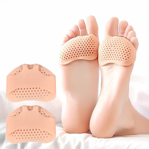 Gel Metatarsal Pads with Ventilated Design and Non-Slip Grip, Reusable Valideals Outlet