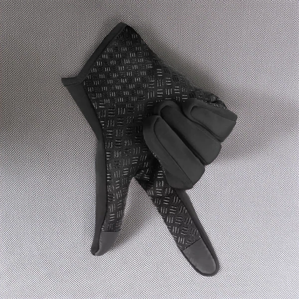 Thermal Gloves with Three-Finger Touchscreen and Anti-Slip Palm, Water Resistant Shell Valideals Outlet