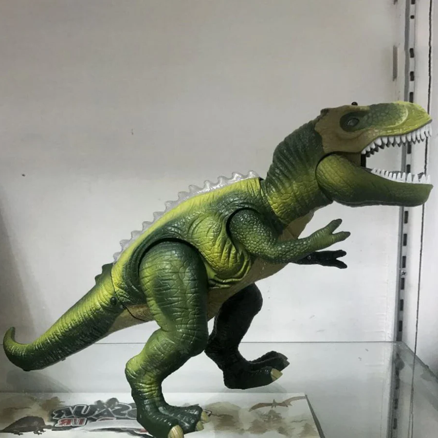 T-Rex Dinosaur Toy with Remote Control and Multicolor LED Lights, 18 Inch Interactive Valideals Outlet