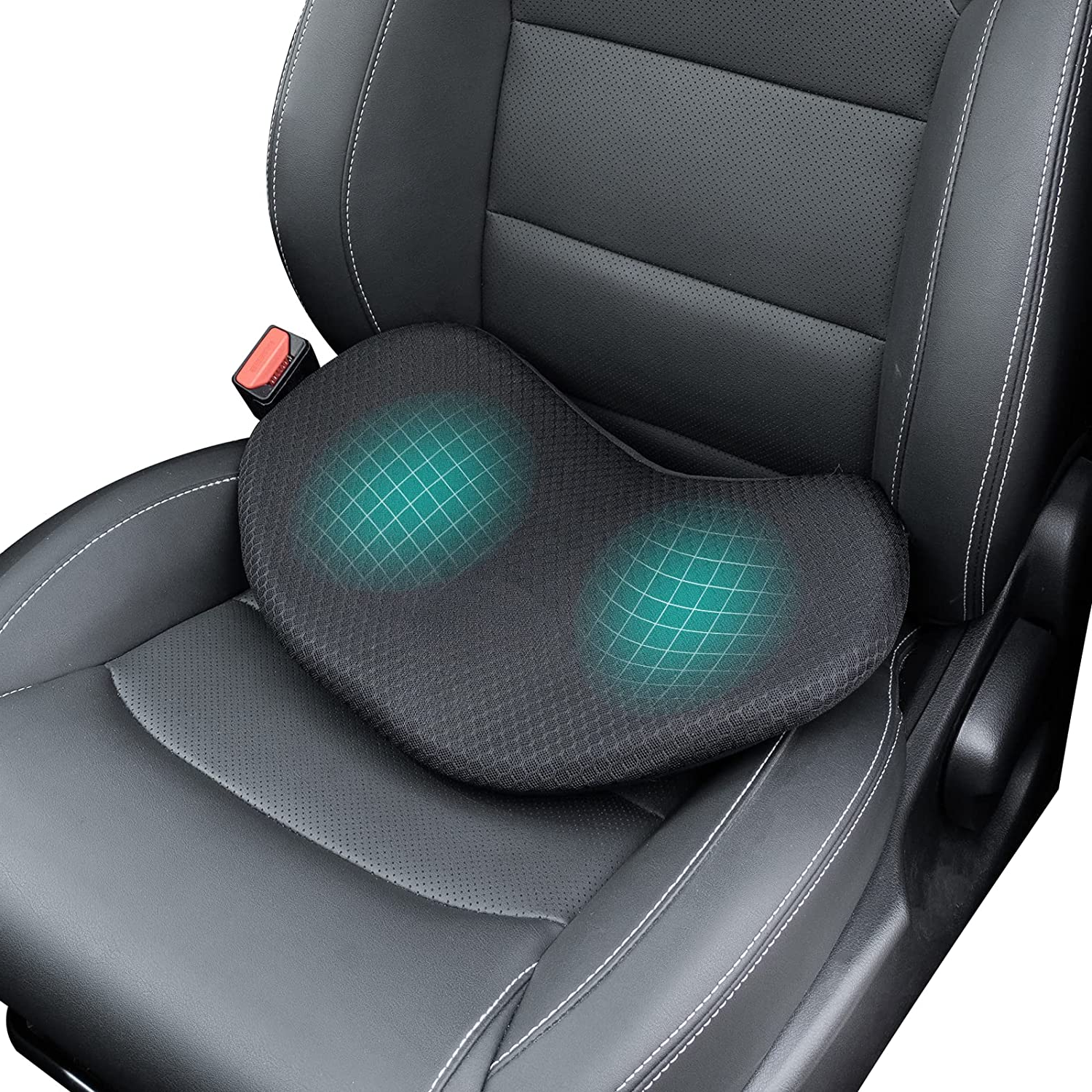 Car Seat Cushion with 3.5-Inch Lift and Memory Foam Support, Removable Breathable Cover Valideals Outlet