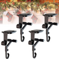 Stocking Holder with Cantilever Support and Dual Hooks for Garlands, 20-Pound Capacity Valideals Outlet