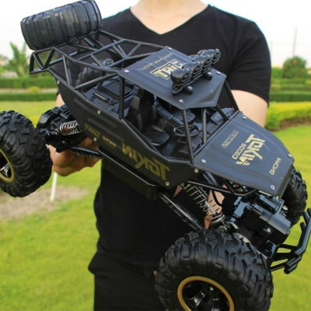 RC Monster Truck with Shockproof Suspension and Anti-Skid Wheels, 30-Min Run Time Valideals Outlet