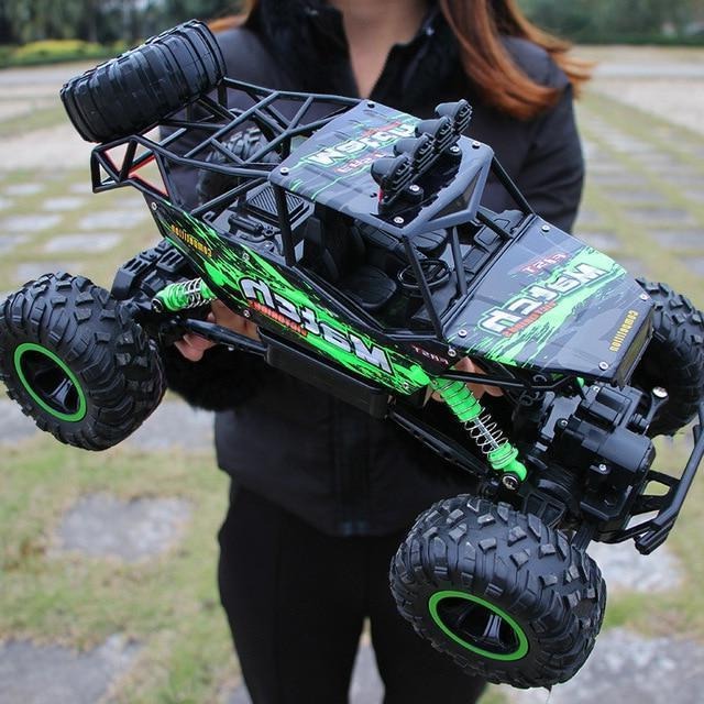 RC Monster Truck with Shockproof Suspension and Anti-Skid Wheels, 30-Min Run Time Valideals Outlet