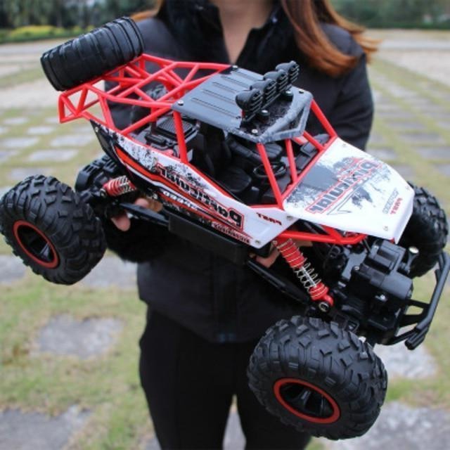RC Monster Truck with Shockproof Suspension and Anti-Skid Wheels, 30-Min Run Time Valideals Outlet