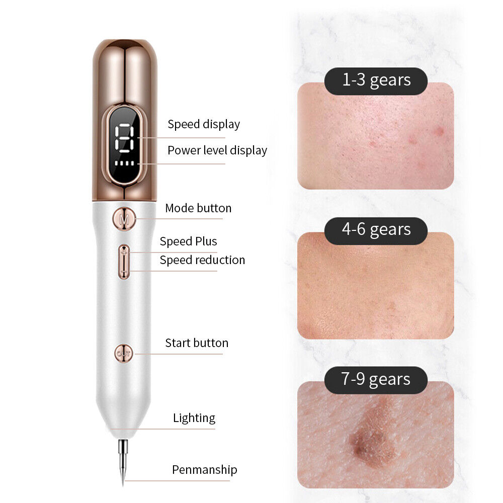 Plasma Pen for Skin Tags and Spots with Nine Intensity Levels, Rechargeable Valideals Outlet