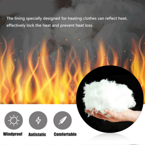 Heated Jacket with Removable 10-Hour Battery and 3 Heat Settings, Machine Washable Valideals Outlet