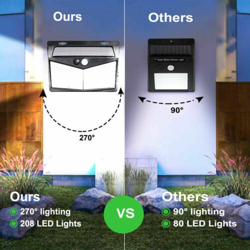 Solar Flood Light with Motion Sensor and 800 Lumens, Waterproof Valideals Outlet