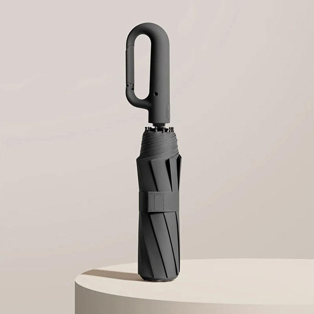 Travel Umbrella with Automatic Open and Fiberglass Ribs, Waterproof Nylon Canopy Valideals Outlet